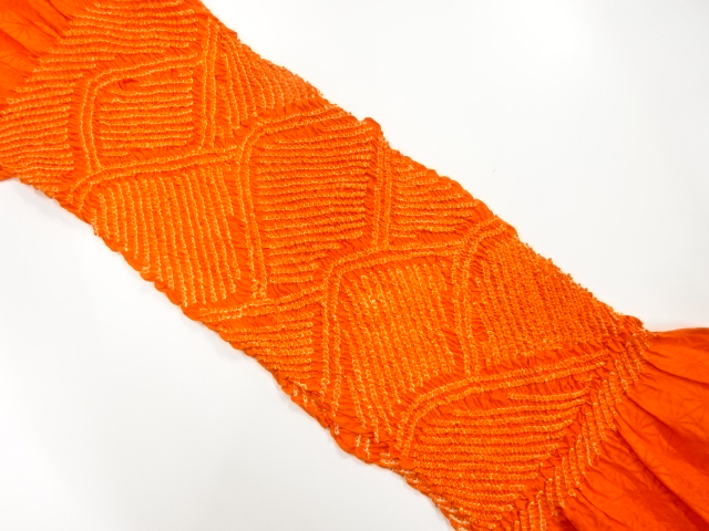 SILK shibori obiage